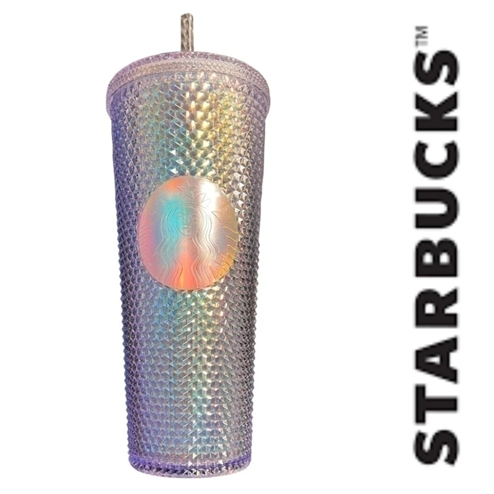 Starbucks 2023 Unicorn Studded Venti 24oz Tumbler with Straw NWT